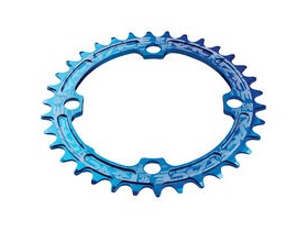 RaceFace Narrow/Wide Single Chainring Blue 104x38T