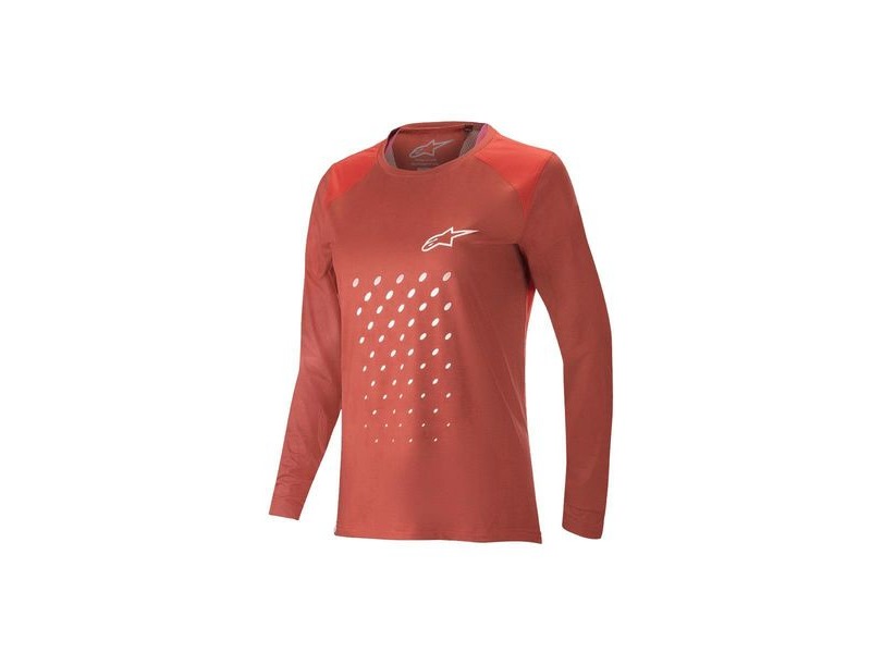 Alpinestars Women's Stella Alps 6.0 Ls Jersey Red click to zoom image