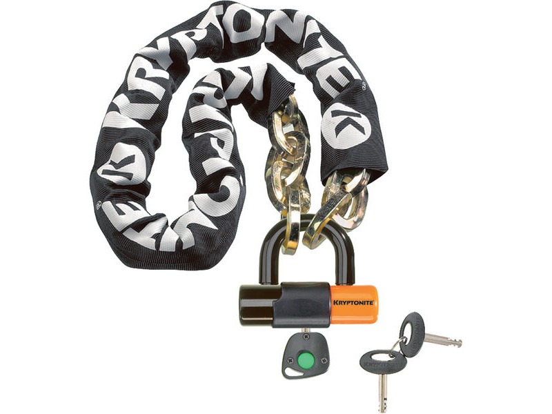 Kryptonite New York chain with series 4 disc lock 3 ft 3 in click to zoom image