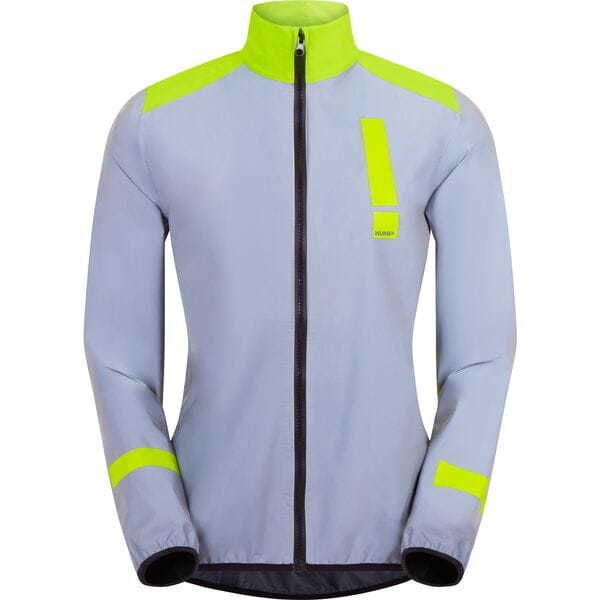 Hump Women's Ultra Reflect Waterproof Jacket - Reflect / Hi-Viz YW click to zoom image