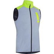 Hump Men's Ultra Reflect Gilet - Silver Reflect / Hi-Viz Yellow click to zoom image