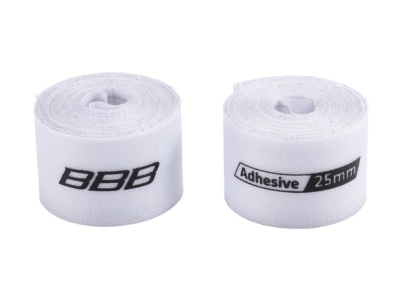 BBB Rimtape HP Adhesive 2m White 2pcs 25mm click to zoom image