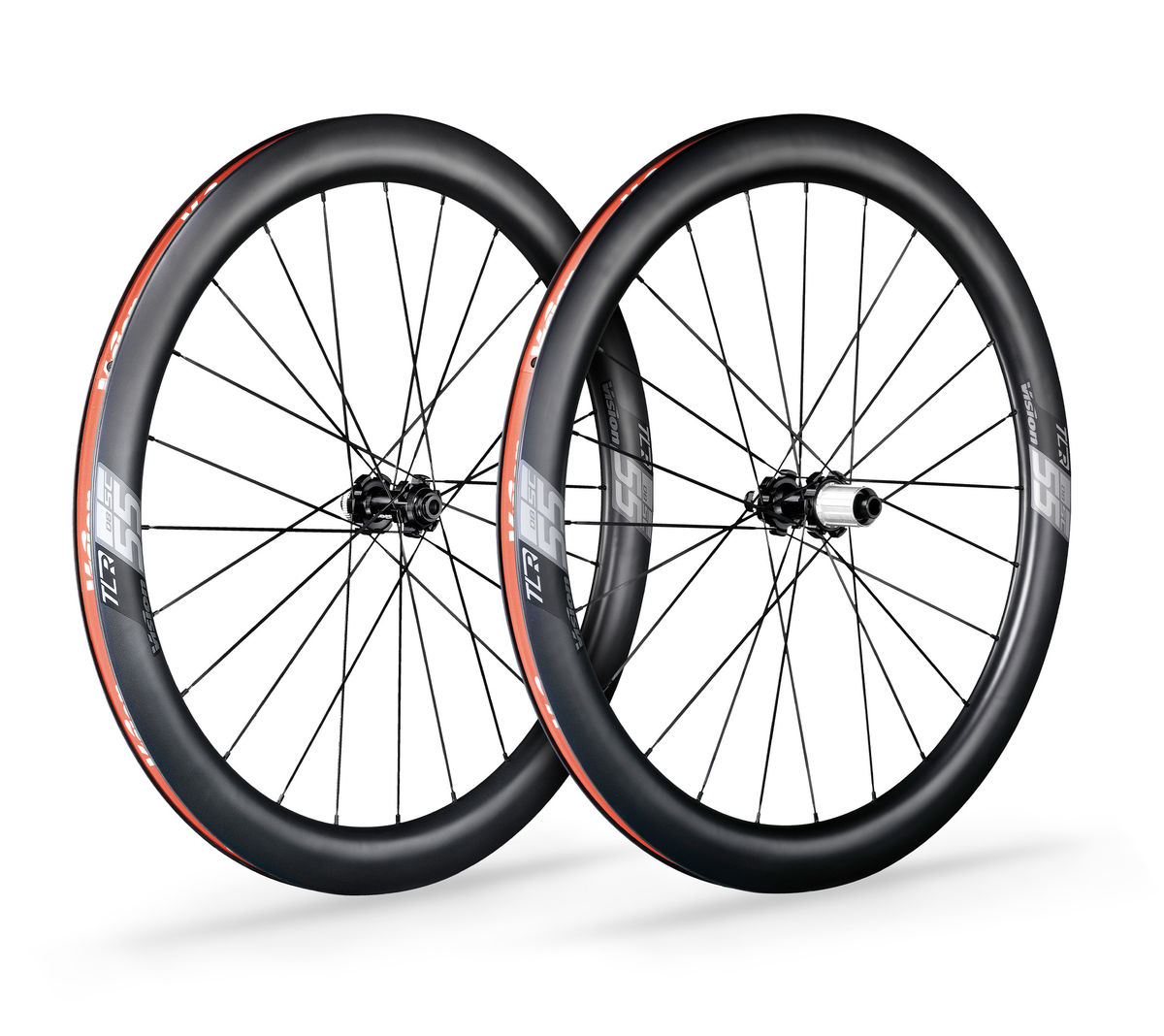 vision sc55 carbon clincher road wheelset