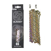 Gusset GS 11 Chain 11sp. 120L Gear Shift chain. Solid pins, slotted links 