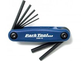Park Tool Fold-up Hex wrench set: 3 to 6, 8 and 10 mm