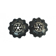 Enduro Bearings Zero Ceramic Jockey Wheels - Shimano 9/10sp  Black  click to zoom image