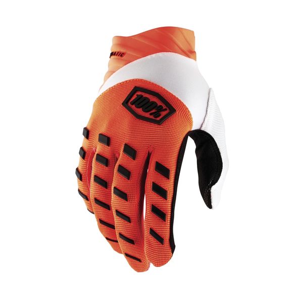 100% Airmatic Gloves Fluo Orange click to zoom image