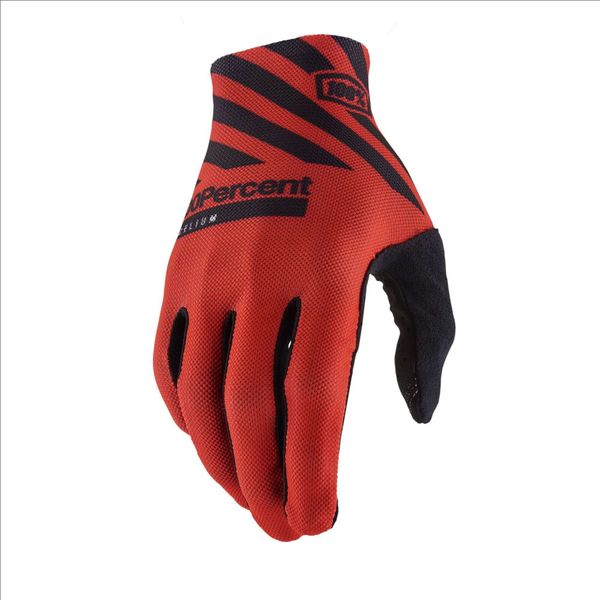 100% Celium Glove Racer Red click to zoom image