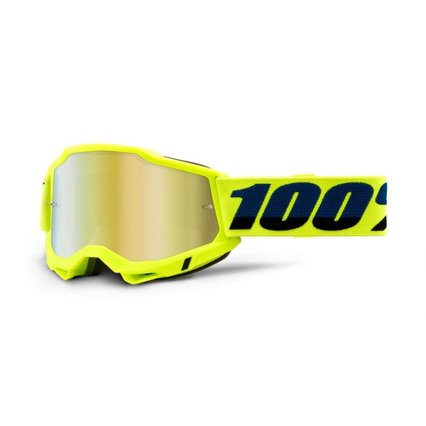 100% Accuri 2 Goggle Yellow / Gold Mirror Lens click to zoom image