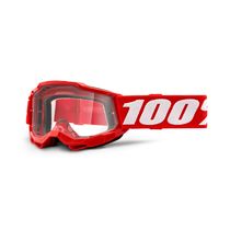 100% Accuri 2 Youth Goggle Red / Clear Lens