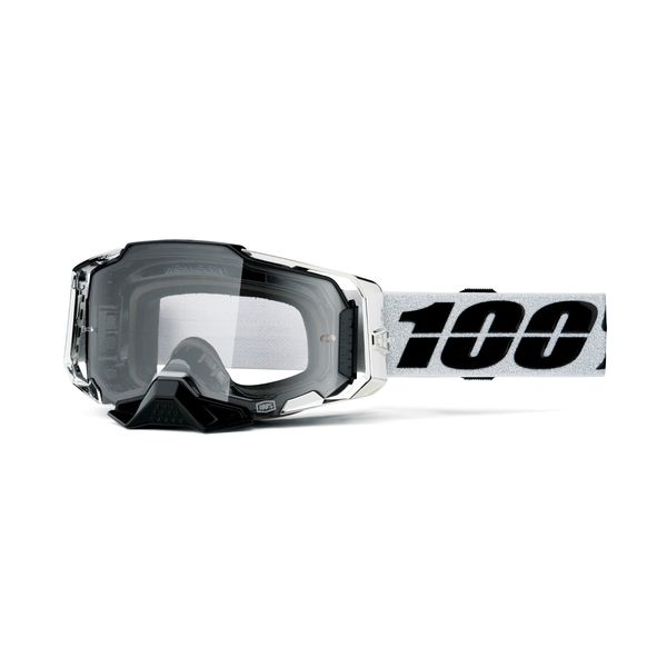 100% Armega Goggles Atac / Clear Lens click to zoom image