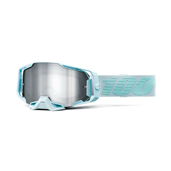 100% Armega Goggle Fargo / Mirror Silver Flash Lens click to zoom image