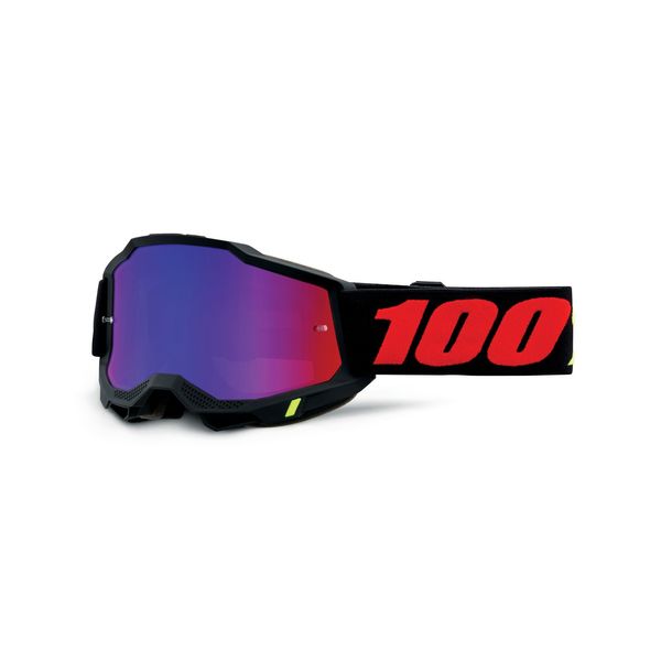 100% Accuri 2 Goggle Morphuis / Mirror Red/Blue Lens click to zoom image