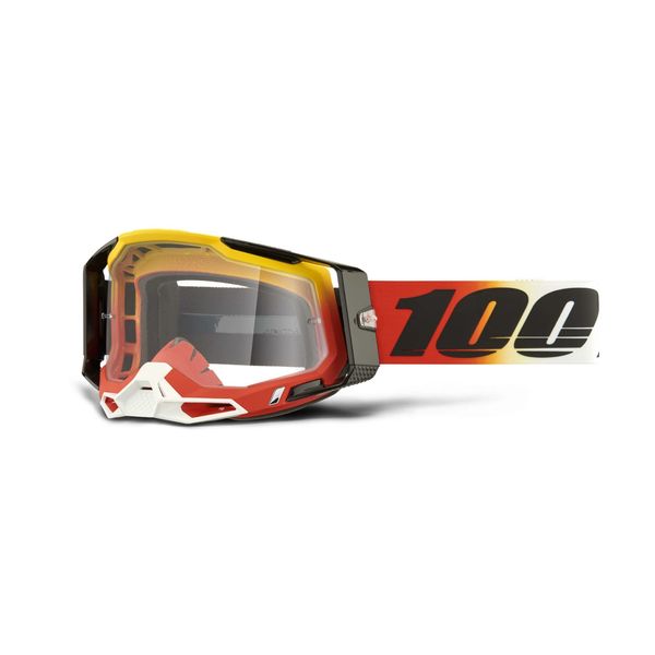 100% Racecraft 2 Goggle Ogusto / Clear Lens click to zoom image