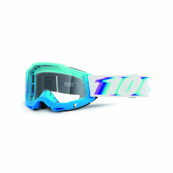 100% Accuri 2 Goggle Stamino / Clear Lens click to zoom image
