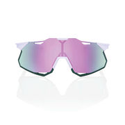 100% Hypercraft XS Glasses - Soft Tact Lavender / HiPER Lavender Mirror Lens click to zoom image