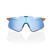 100% Hypercraft Glasses - Matte Copper Chromium / HiPER Blue Multilayer Mirror click to zoom image