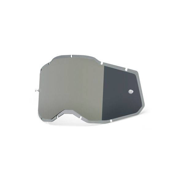 100% Racecraft 2 / Accuri 2 / Strata 2 Injected Replacement Lens - Silver Mirror click to zoom image