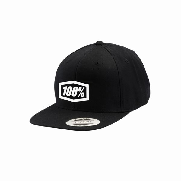 100% Classic Snapback Hat Youth click to zoom image