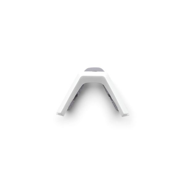 100% Speedcraft SL Replacement Nose Bridge Kit - Short / Matte White click to zoom image