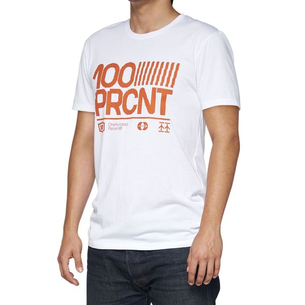 100% SURMAN Tech T-Shirt White click to zoom image