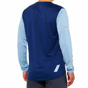 100% Ridecamp Long Sleeve Jersey 2022 Navy / Slate click to zoom image