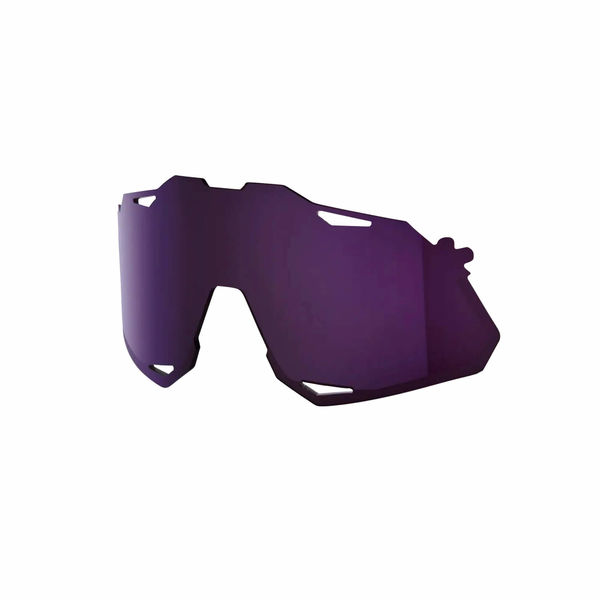 100% Hypercraft XS Replacement Polycarbonate Lens - Dark Purple click to zoom image