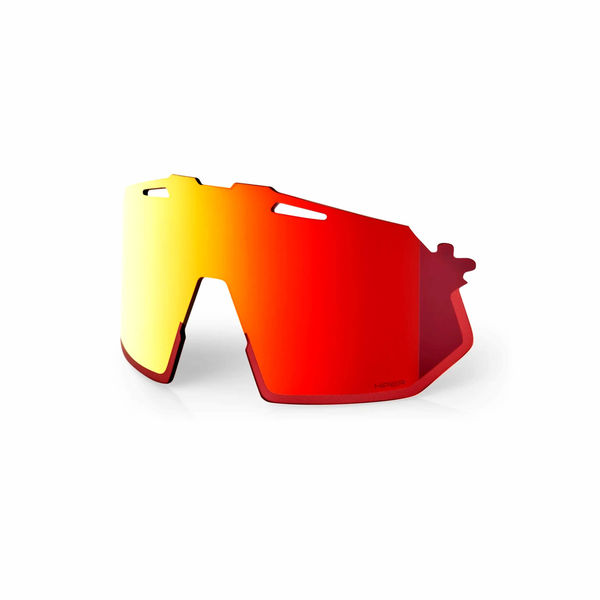 100% Hypercraft SQ Replacement Polycarbonate Lens - HiPER Red Multilayer Mirror click to zoom image