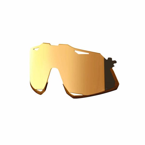 100% Hypercraft Replacement Polycarbonate Lens - HiPER Gold Mirror click to zoom image