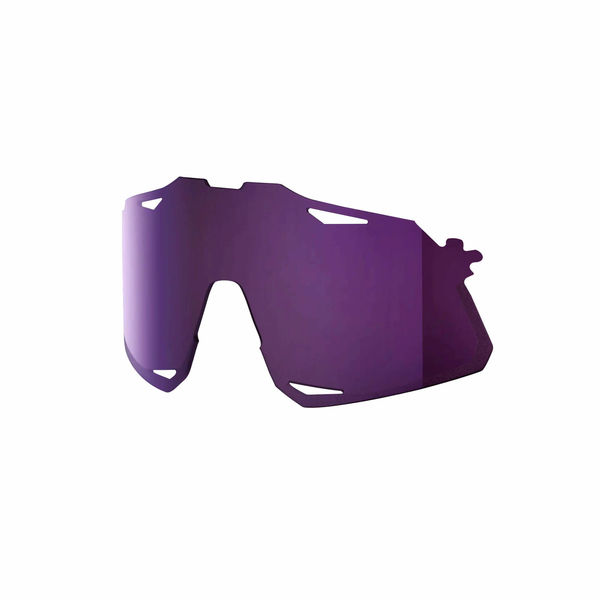 100% Hypercraft Replacement Polycarbonate Lens - Dark Purple click to zoom image