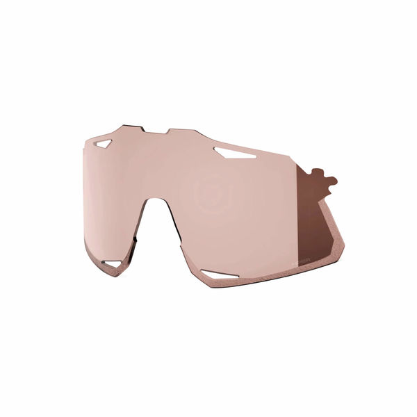 100% Hypercraft Replacement Polycarbonate Lens - HiPER Crimson Silver Mirror click to zoom image