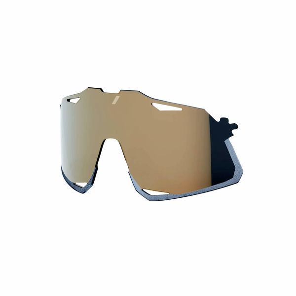 100% Hypercraft Replacement Polycarbonate Lens - Soft Gold Mirror click to zoom image