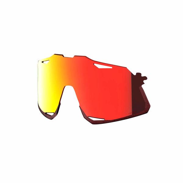 100% Hypercraft Replacement Polycarbonate Lens - HiPER Red Multilayer Mirror click to zoom image