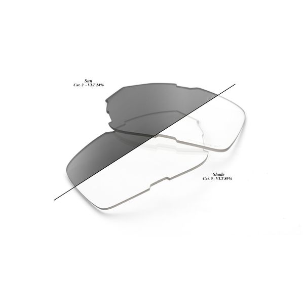 100% Eastcraft Replacement Dual Lens - Photochromic Clear / Smoke click to zoom image