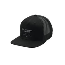 100% Mac Trucker Cap Black