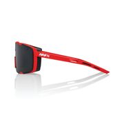 100% Eastcraft Glasses - Soft Tact Red / Black Mirror Lens click to zoom image