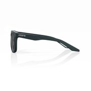 100% Hudson Glasses - Soft Tact Desert Shadow / Grey PEAKPOLAR Lens click to zoom image