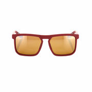 100% Renshaw Glasses - Soft Tact Crimson / Bronze Lens click to zoom image