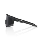 100% Speedcraft Glasses - Soft Tact Black / Smoke Lens click to zoom image