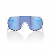 100% S2 Glasses - Matte White / HiPER Blue Multilayer Mirror Lens click to zoom image