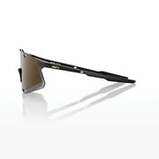 100% Hypercraft Glasses - Matte Black / Soft Gold Mirror Lens click to zoom image