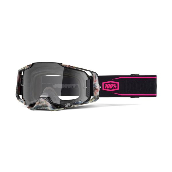 100% Armega Goggles Sarcelle / Clear Lens click to zoom image