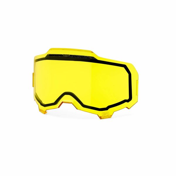 100% Armega Replacement - Dual Pane Vented Yellow Lens click to zoom image