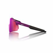 100% Aerocraft Glasses - Gloss Purple Chrome / Purple Multilayer Mirror Lens click to zoom image