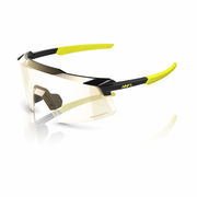 100% Aerocraft Glasses - Gloss Metallic Black / Photochromic Lens 