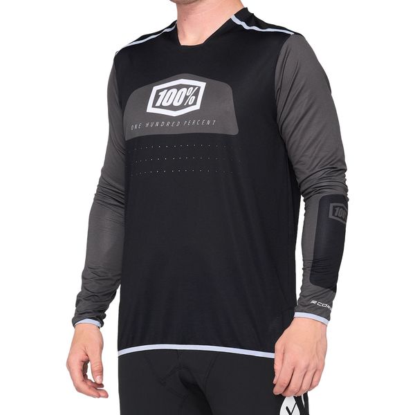 100% R-Core X Jersey Black / White click to zoom image