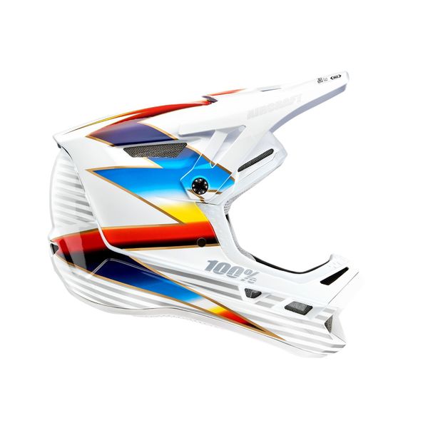 100% Aircraft Composite Helmet Knox / White click to zoom image
