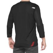 100% Airmatic andfrac34; Sleeve Jersey Black / Red click to zoom image