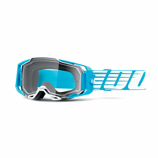 100% Armega Goggles Sky / Clear Lens click to zoom image