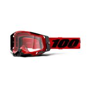 100% Racecraft 2 Goggle Red / Clear Lens click to zoom image
